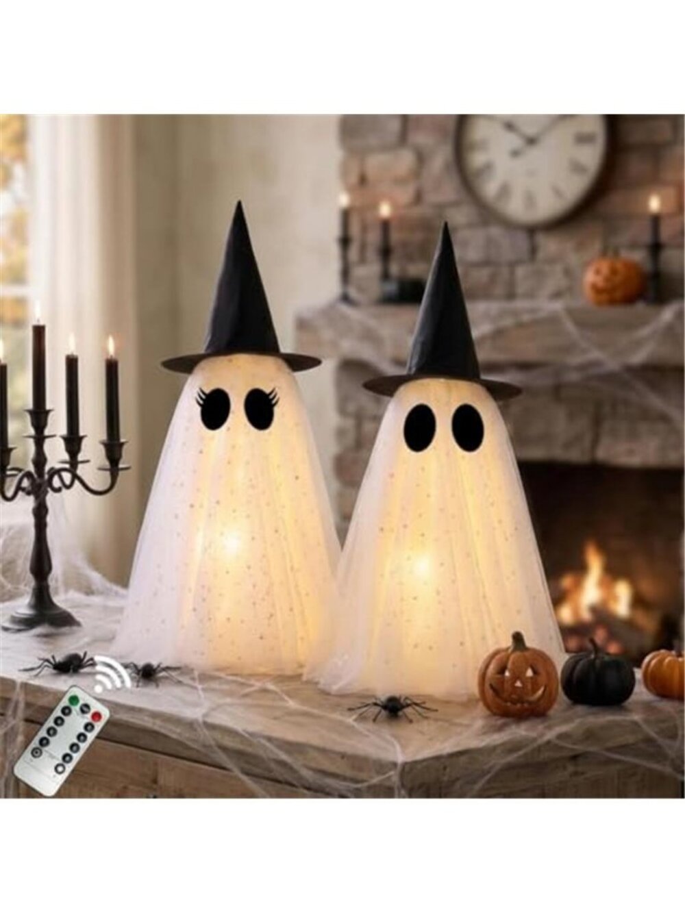 Halloween Ghost Decorations,Spooky Ghost Crafts for Halloween Decor Indoor